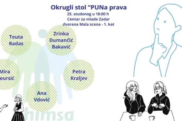 plakat za okrugli stol ahimsa