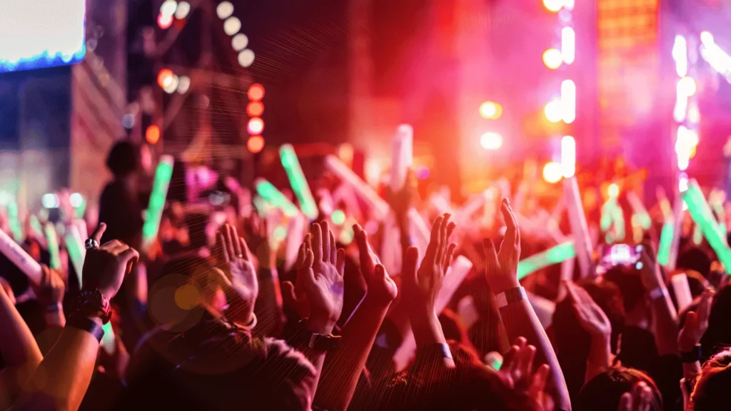 publika na pop koncertu