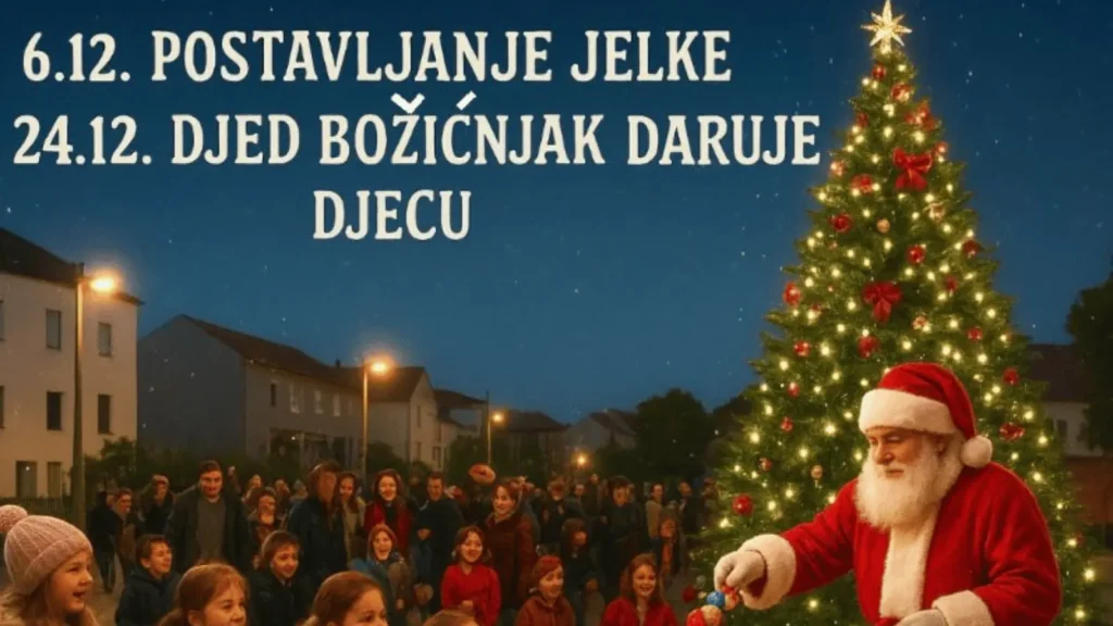 program događanja na plovaniji za advent