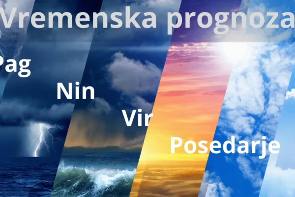 naslovna fotografija za vremensku prognozu za mjesta: Pag, Nin, Vir i Posedarje