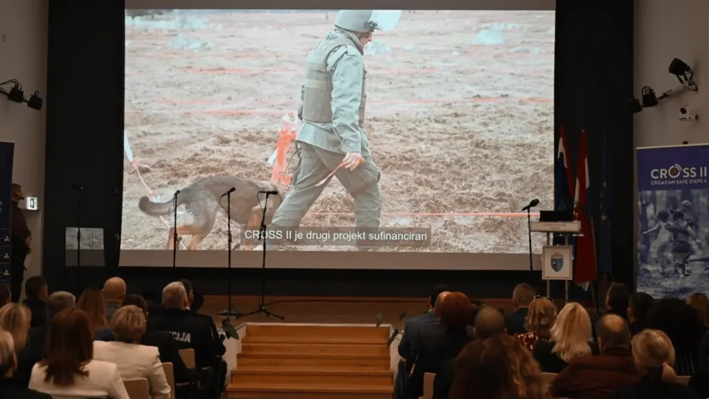 Svečanost povodom završetka razminiranja Sisačko-moslavačke županije u sklopu projekta CROSS II
