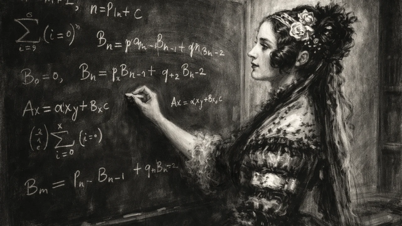 Istaknuti događaj u ugljen stilu - Ada Lovelace (ugalj stil)