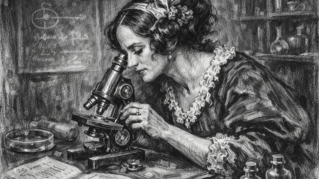 Značajni trenutak u ugljen stilu - Ada Lovelace (ugalj stil)