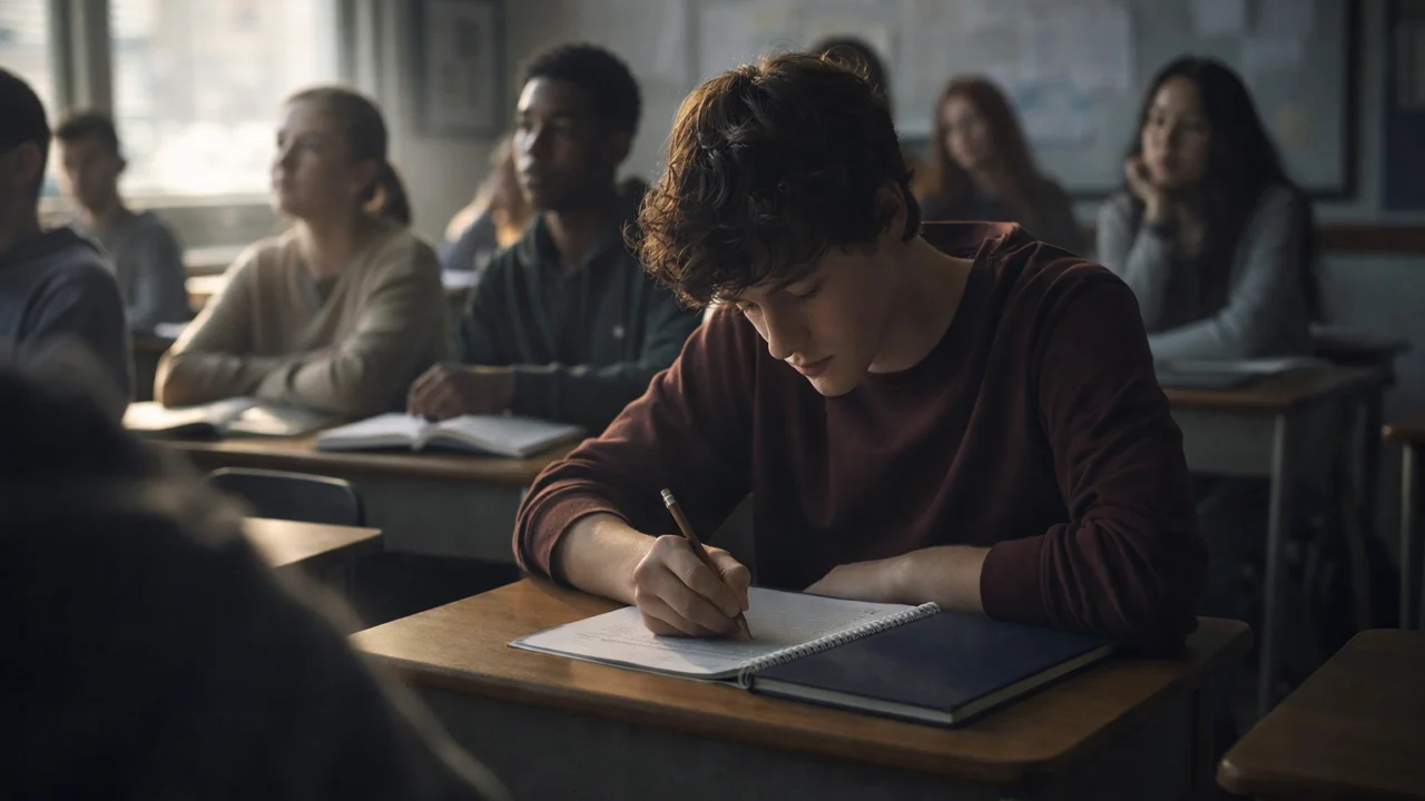 Učionica iz filma American History X koja simbolizira obrazovanje i mogućnost promjene