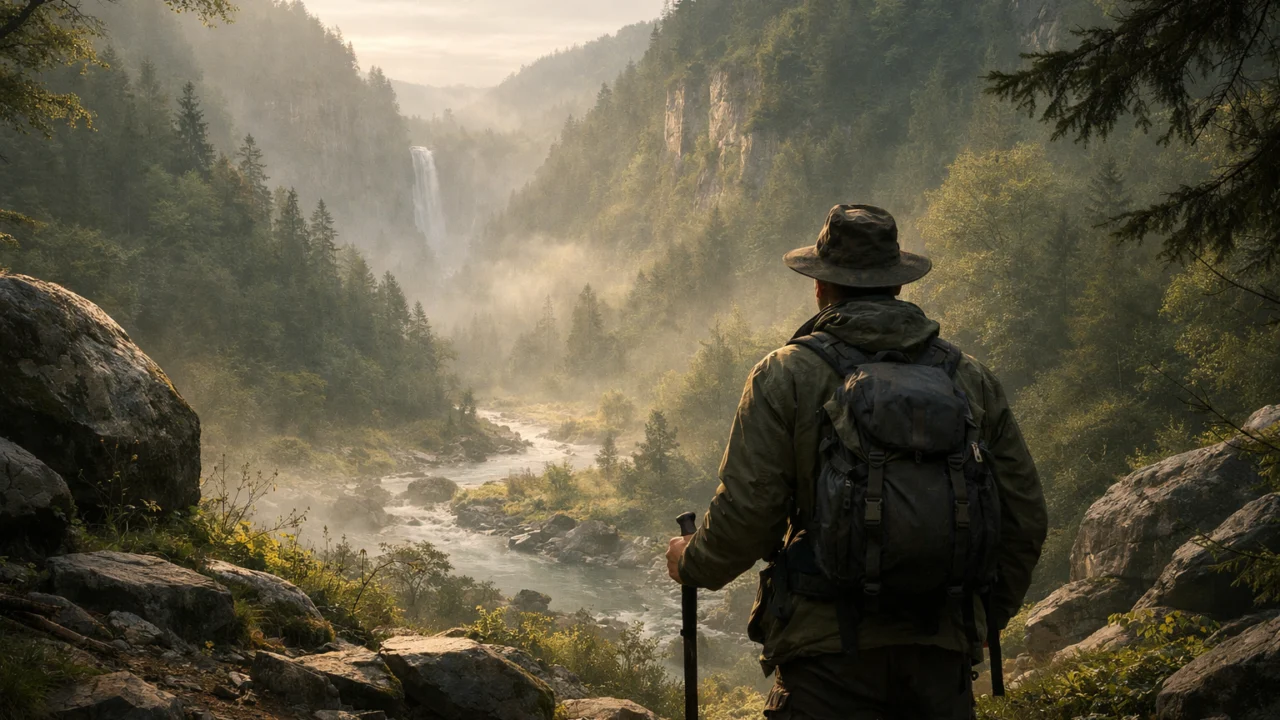 Osjećaj otkrivanja u avanturističkom filmu dok junak ulazi u novo okruženje i istražuje nepoznati svijet