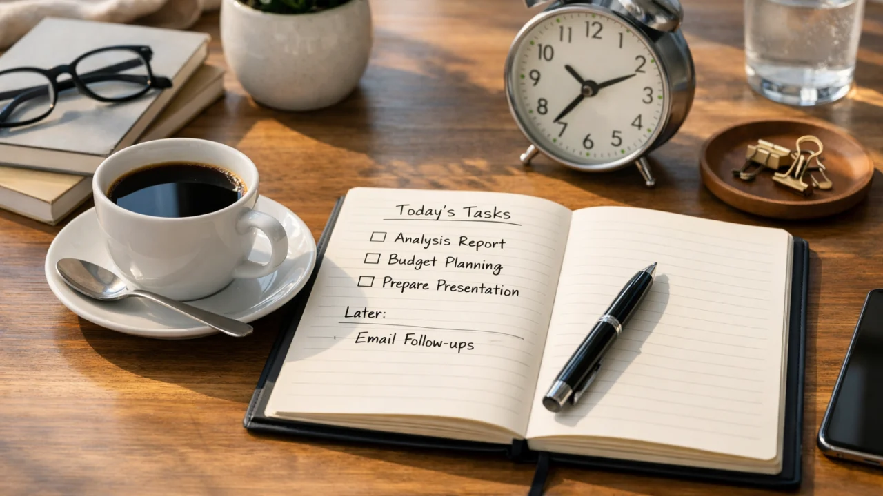 Planiranje zahtjevnih zadataka ujutro kada je koncentracija najviša kod batching metode