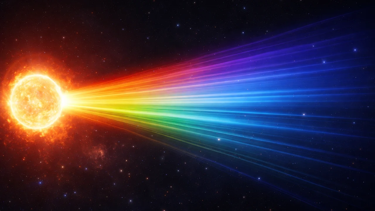 Spektar svjetlosti zvijezde koji pokazuje raspodjelu energije po valnim duljinama ovisno o temperaturi