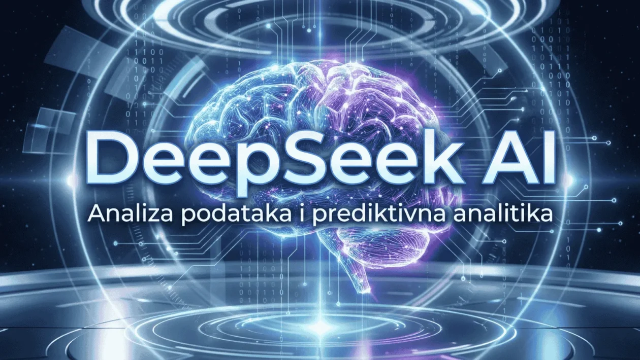 Infografika s ključnim značajkama DeepSeek AI alata