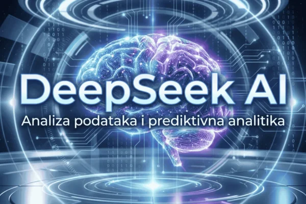 Infografika s ključnim značajkama DeepSeek AI alata