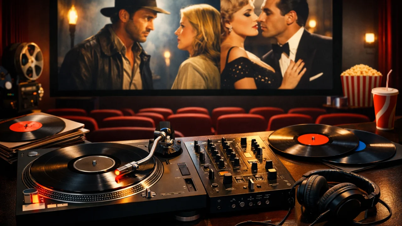 Filmski soundtrack s odabranim pjesmama koji stvara atmosferu i povezuje film s publikom