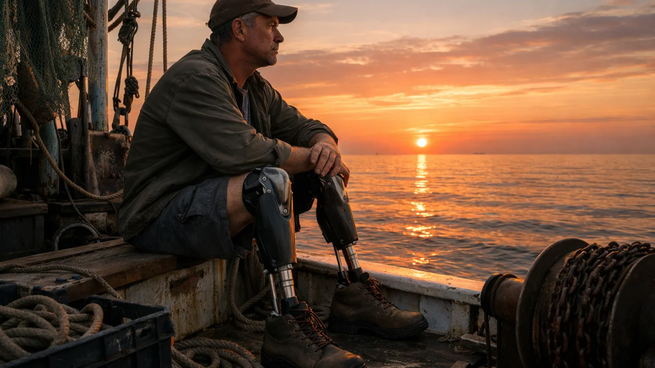 Poručnik Dan na brodu za lov škampa, motiv suočavanja s ratnim posljedicama u Forrest Gumpu