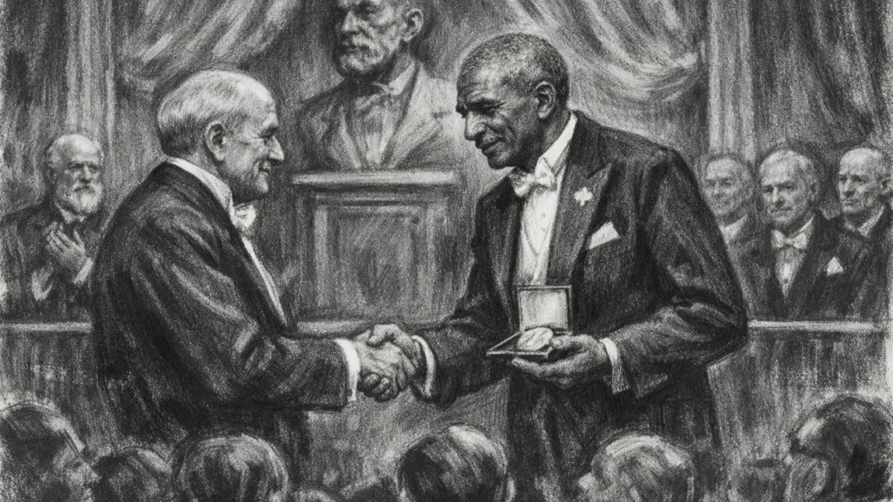Nagrade i priznanja u ugljen stilu - George Washington Carver (ugalj stil)