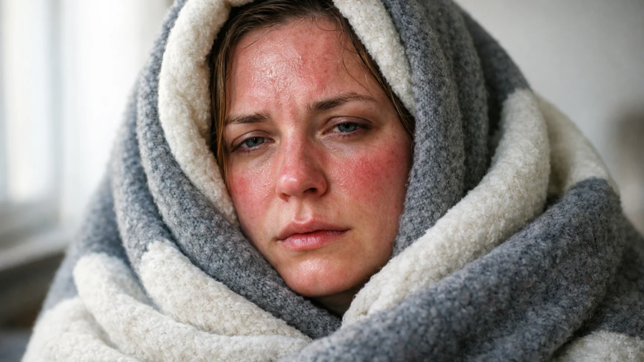 Visoka temperatura i zimica kao tipični simptomi gripe kod odraslih osoba