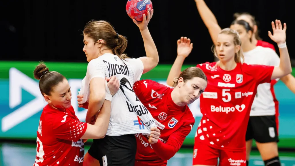 Hrvatska rukometna reprezentacija slavi pobjedu protiv Urugvaja na Svjetskom prvenstvu