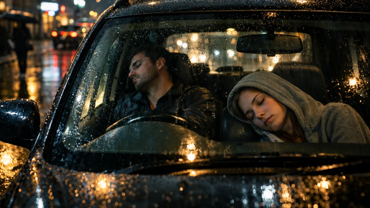 Kišna gradska scena iz Inceptiona koja naglašava povezanost stvarnog svijeta i sna