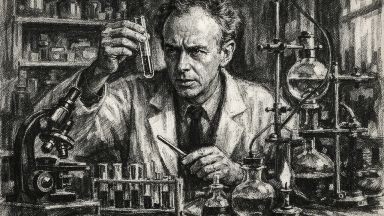 Profesionalna scena u ugljen stilu - James Watson (ugalj stil)