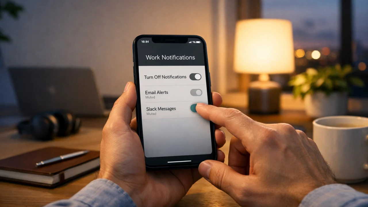 Isključivanje poslovnih notifikacija izvan radnog vremena kao važna granica protiv burnouta