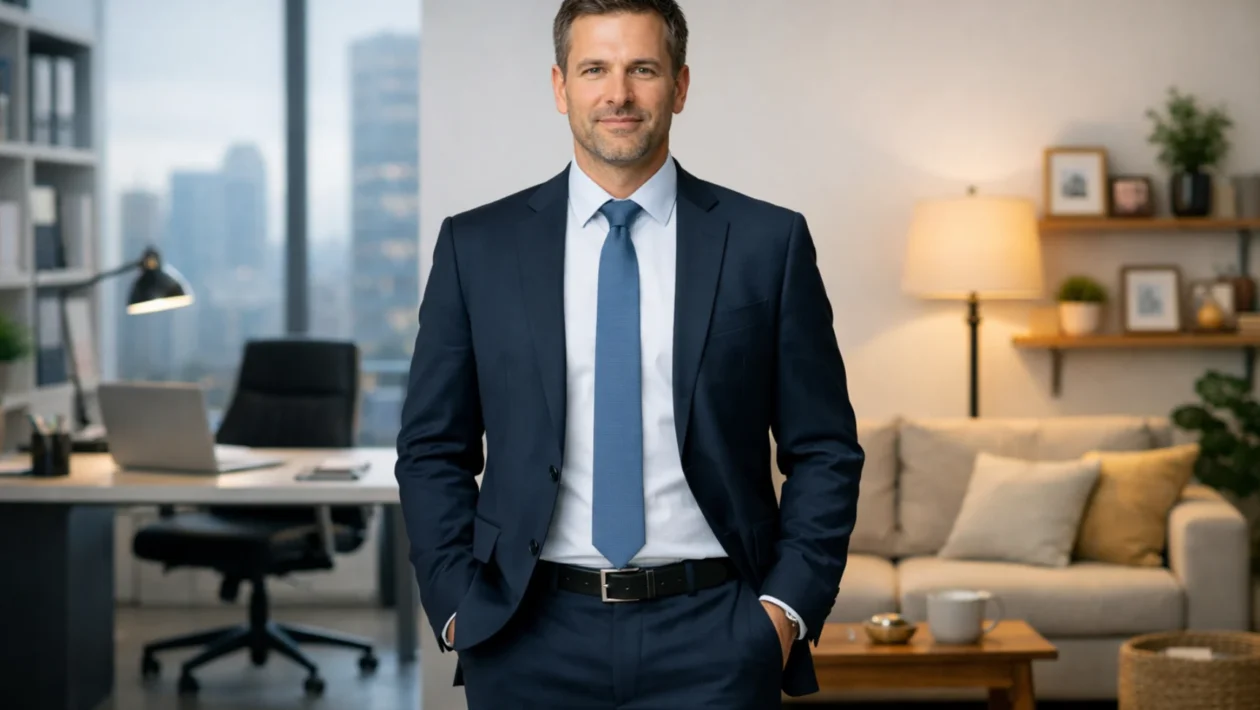 Asertivna osoba samouvjereno stoji i jasno postavlja granice između privatnog i poslovnog života