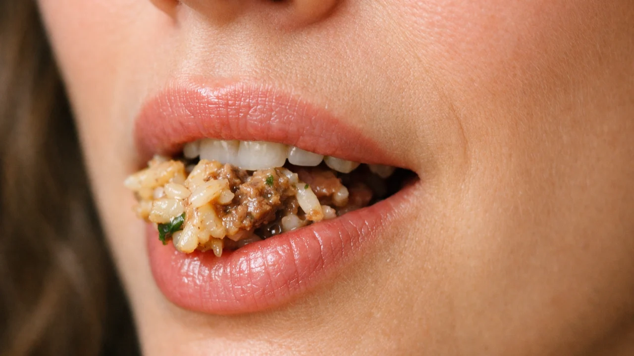 Svjesno žvakanje hrane pomaže sporijem jedenju i boljoj probavi