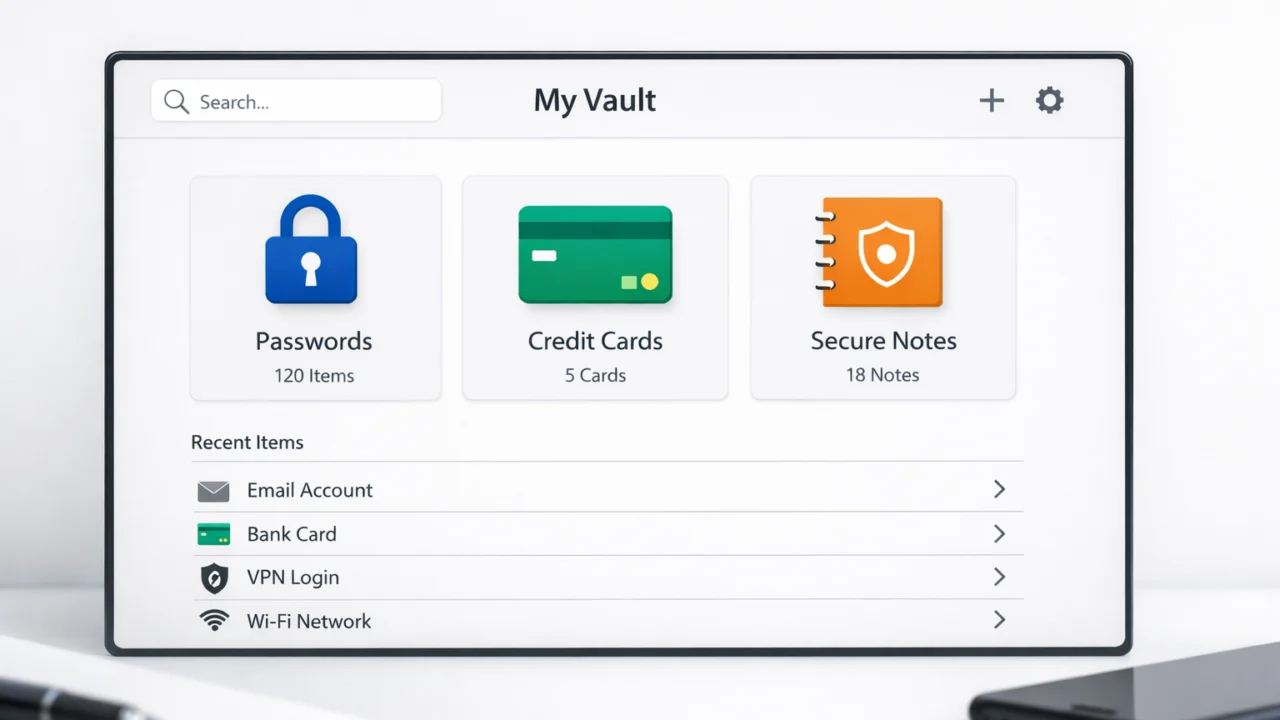 Password manager kao digitalni sef za lozinke, kartice i osjetljive podatke pod visokom razinom zaštite