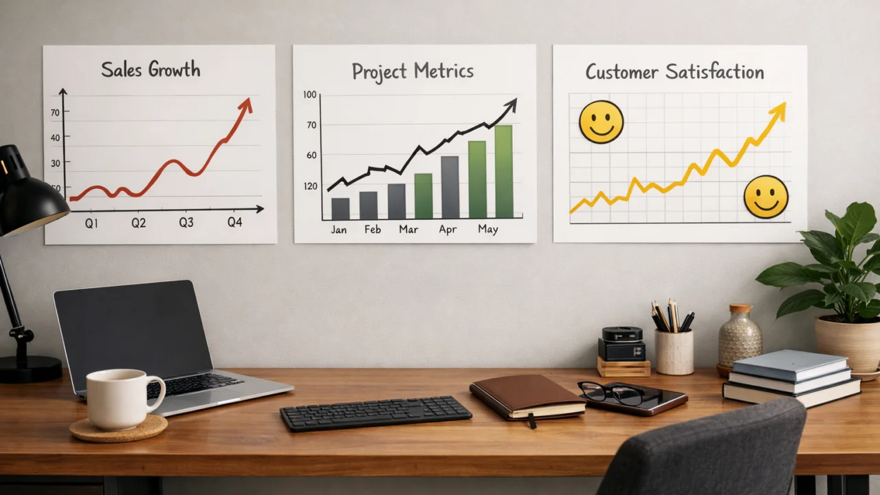 Vizualni prikaz stvarnog napretka kroz male, nesavršene tjedne korake