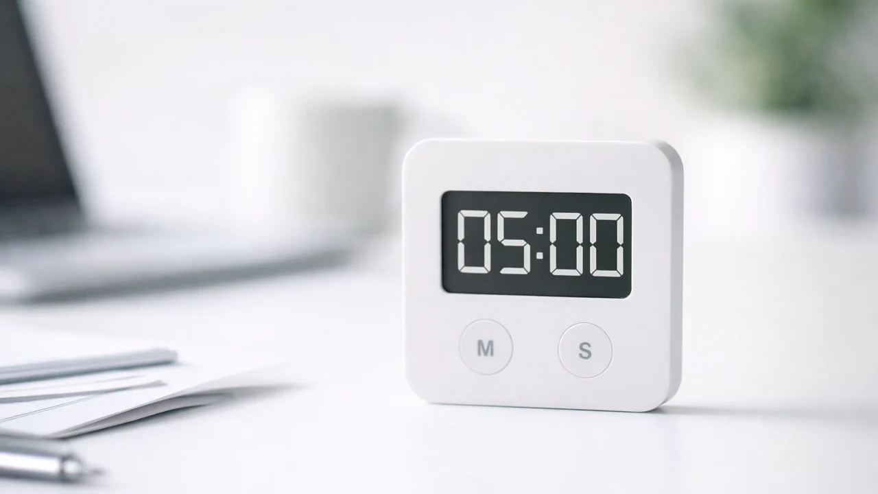 Planski postavljena kratka pauza od pet minuta za brzu regeneraciju energije na poslu