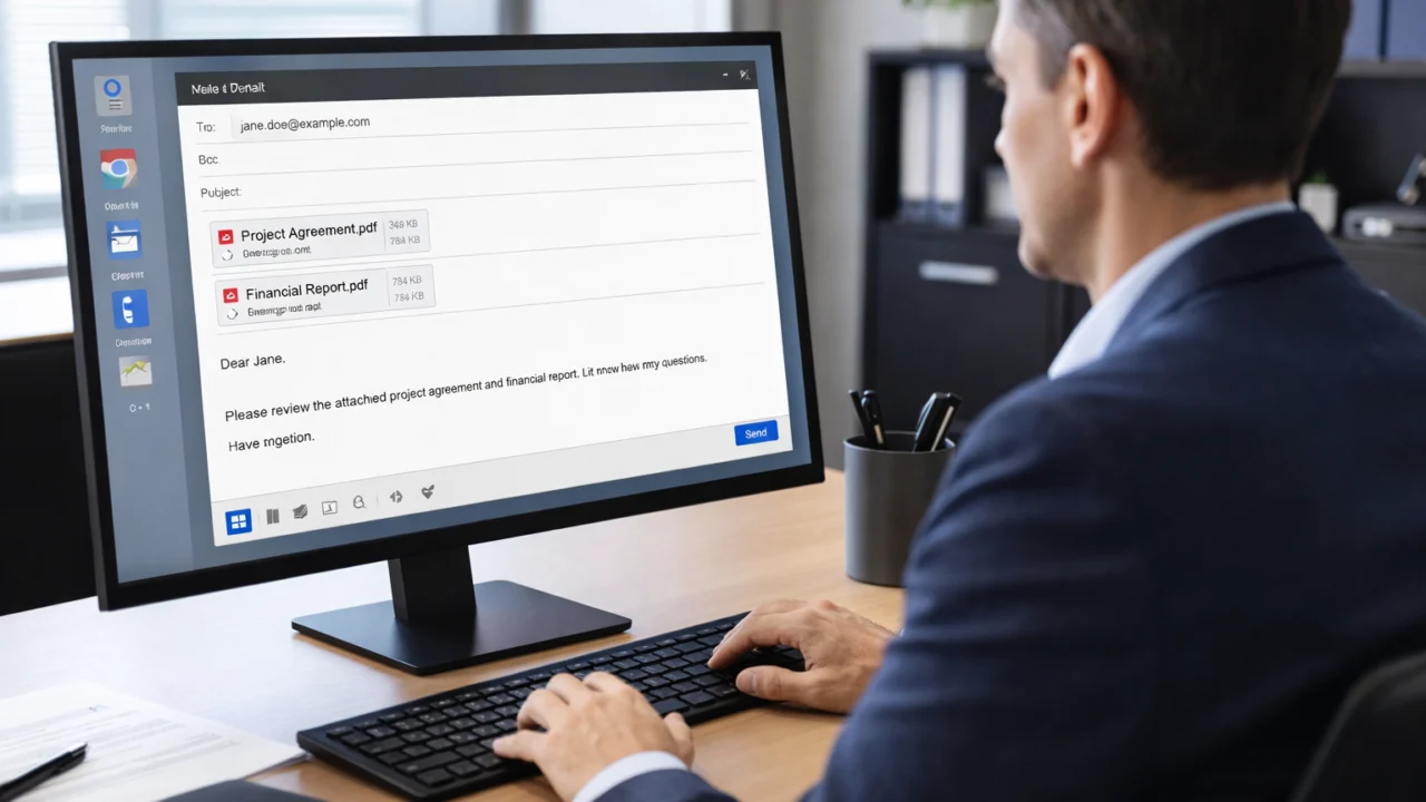 Slanje službenih PDF dokumenata e-mailom u poslovnom okruženju
