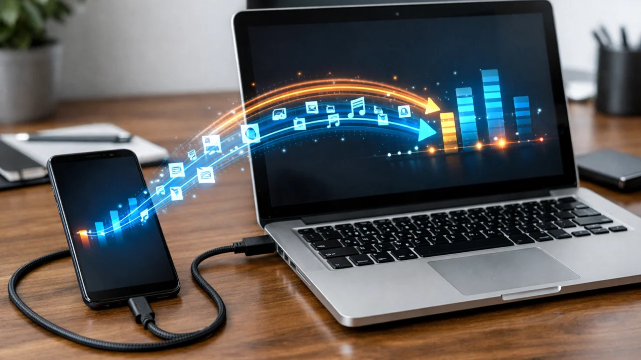 Backup mobitela na računalo pomoću USB kabela i prijenosa podataka