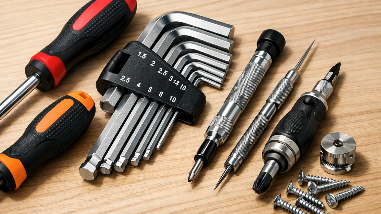 Kvalitetni odvijači i imbus ključevi za sastavljanje namještaja kod kuće