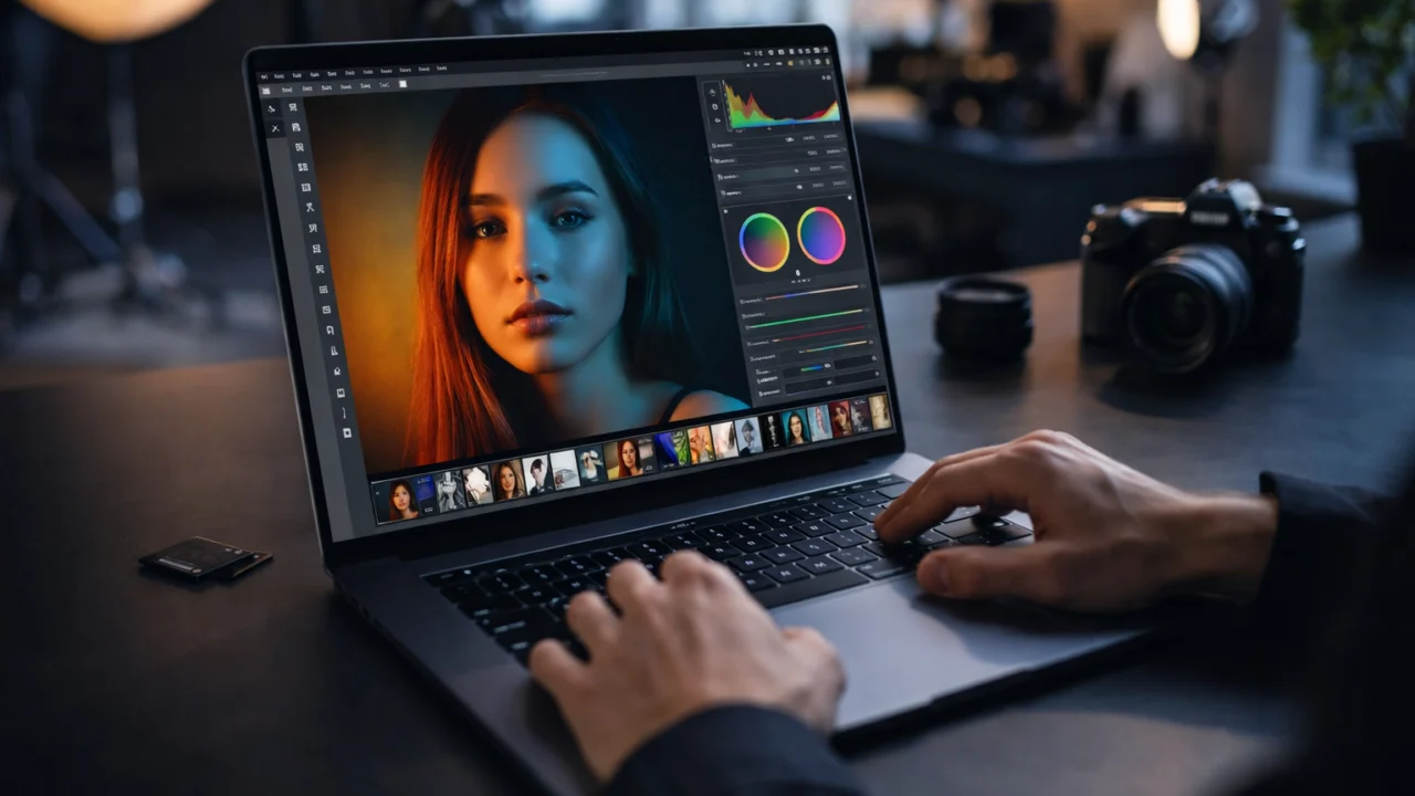 Laptop za obradu fotografija i kreativan rad koji zahtijeva snažan procesor i kvalitetan ekran