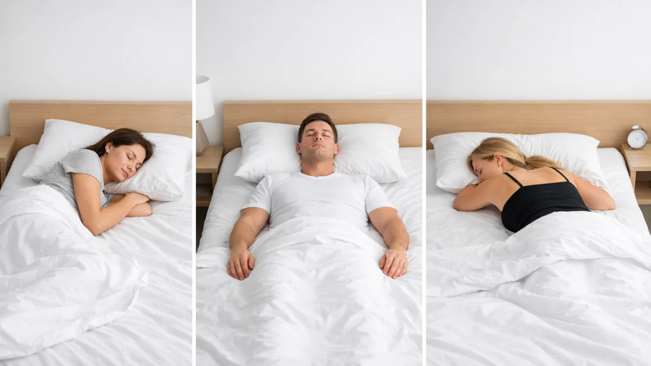 Različiti položaji spavanja i kako madrac pruža potporu leđima, boku i trbuhu