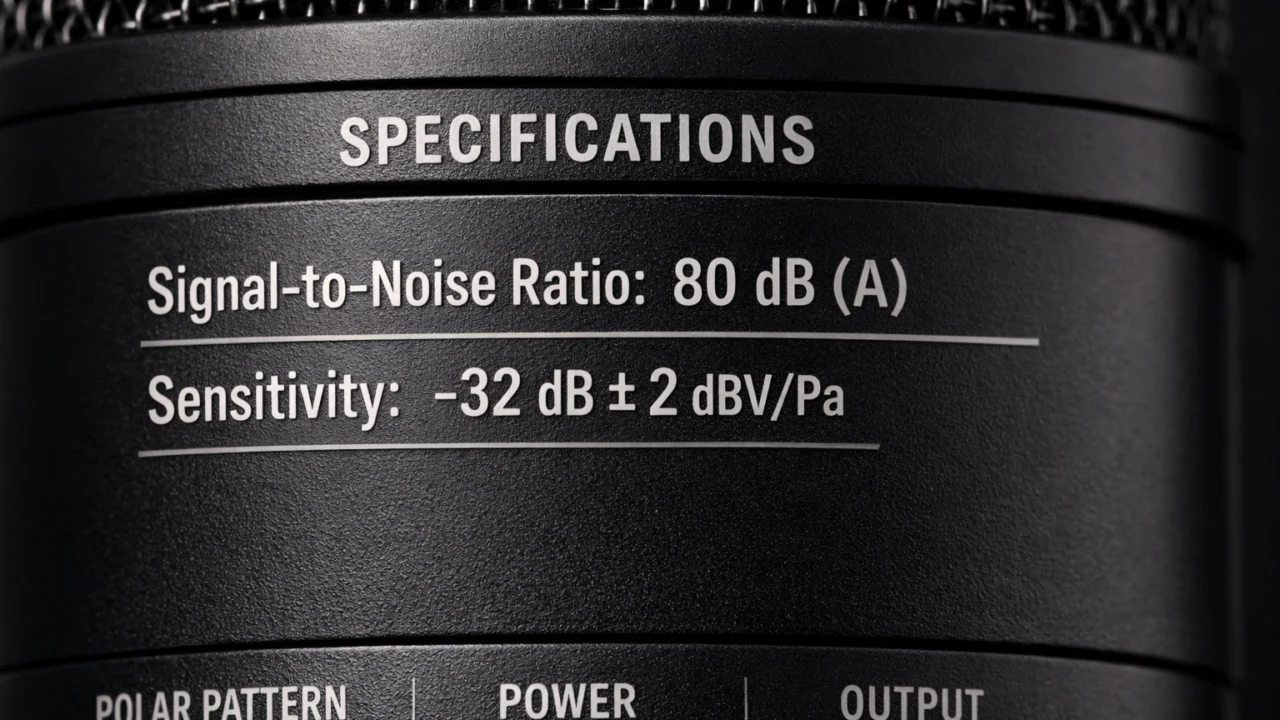 Specifikacije mikrofona s omjerom signal-šum važne za čisto snimanje glasa