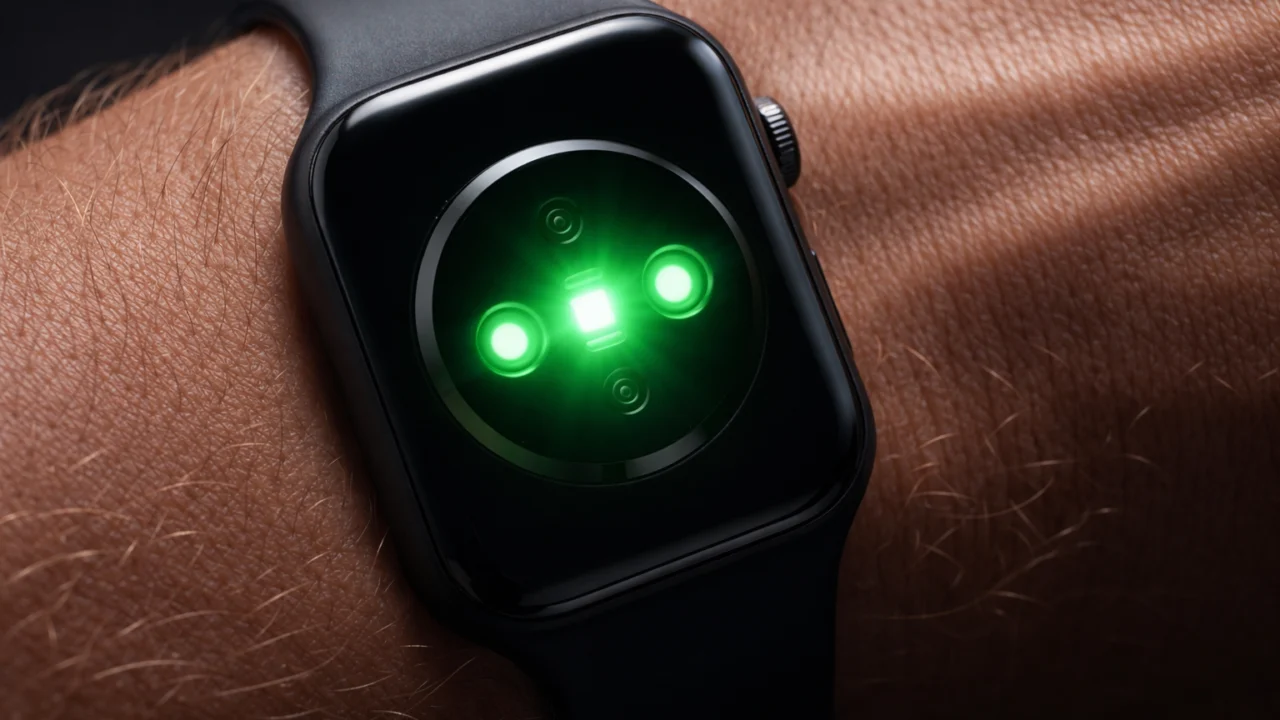 Pametni sat s preciznim senzorom za mjerenje otkucaja srca i zdravstveni monitoring