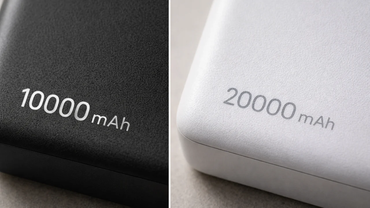 Prikaz kapaciteta power banka u mAh koji pomaže razumjeti stvarnu iskoristivost baterije