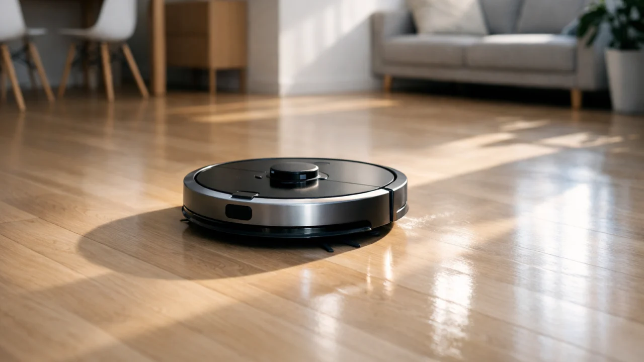 Robotski usisavač koji samostalno čisti pod u stanu i olakšava svakodnevno održavanje čistoće
