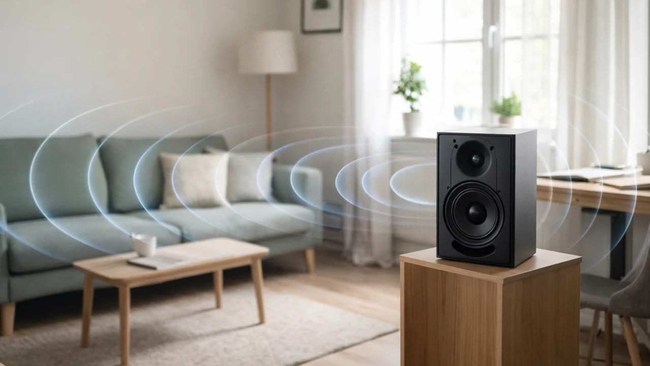 Zvučnik prilagođen manjoj prostoriji s naglaskom na akustiku prostora i ravnomjeran zvuk