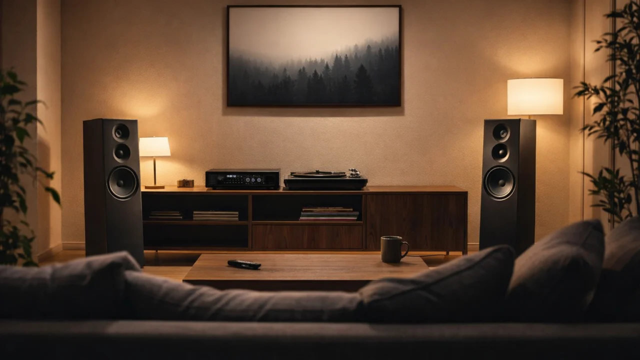Ispravno postavljeni kućni zvučnici u dnevnom boravku za bolji doživljaj i kvalitetu zvuka