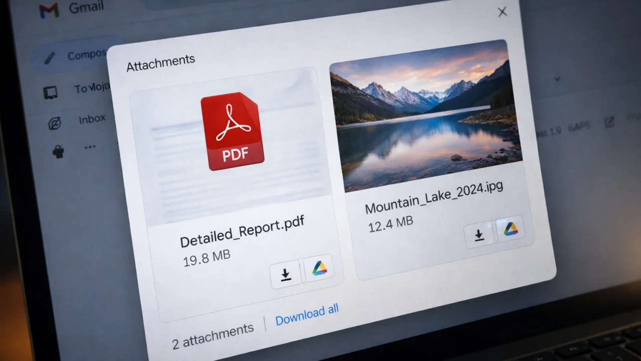 Veliki PDF i foto privici u Gmail porukama koji najčešće nepotrebno troše prostor pohrane