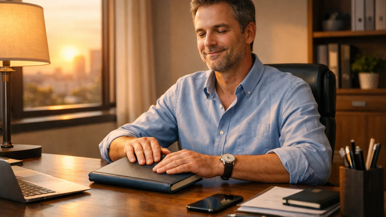 Osjećaj olakšanja nakon uspješnog planiranja dana bez nepotrebnog stresa