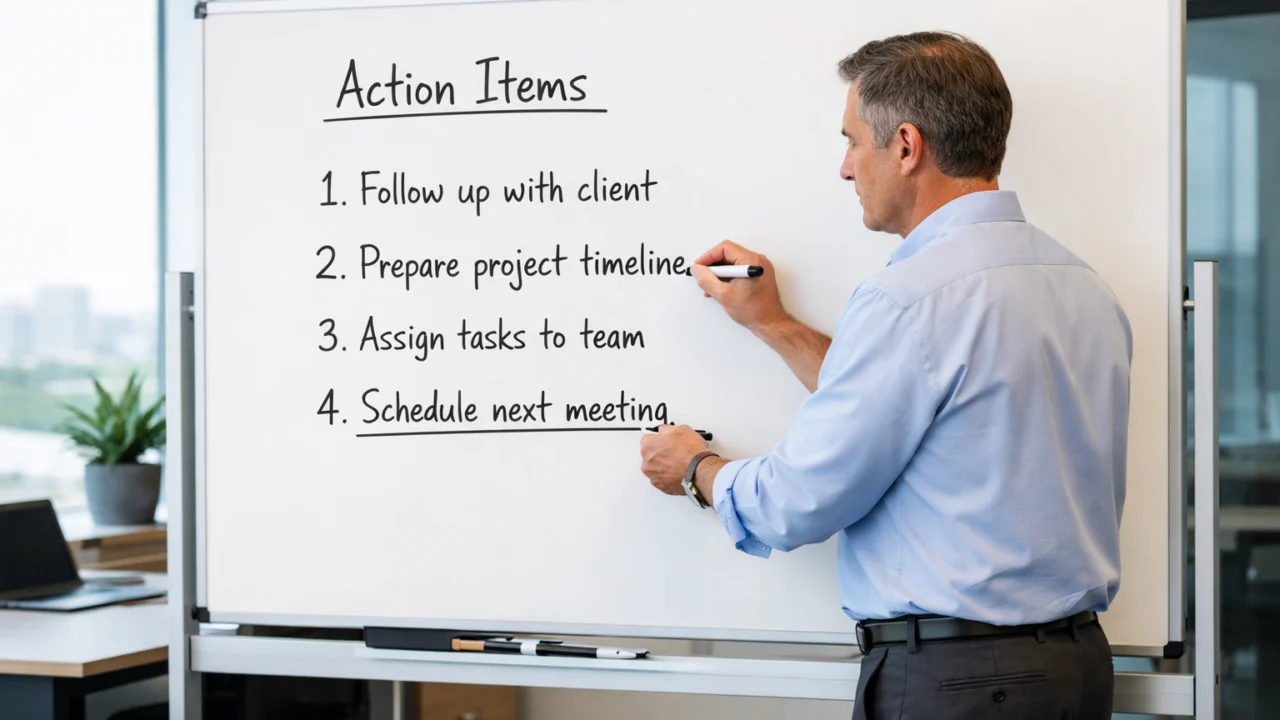 Definirane odgovornosti i zadaci zapisani nakon sastanka osiguravaju jasan ishod