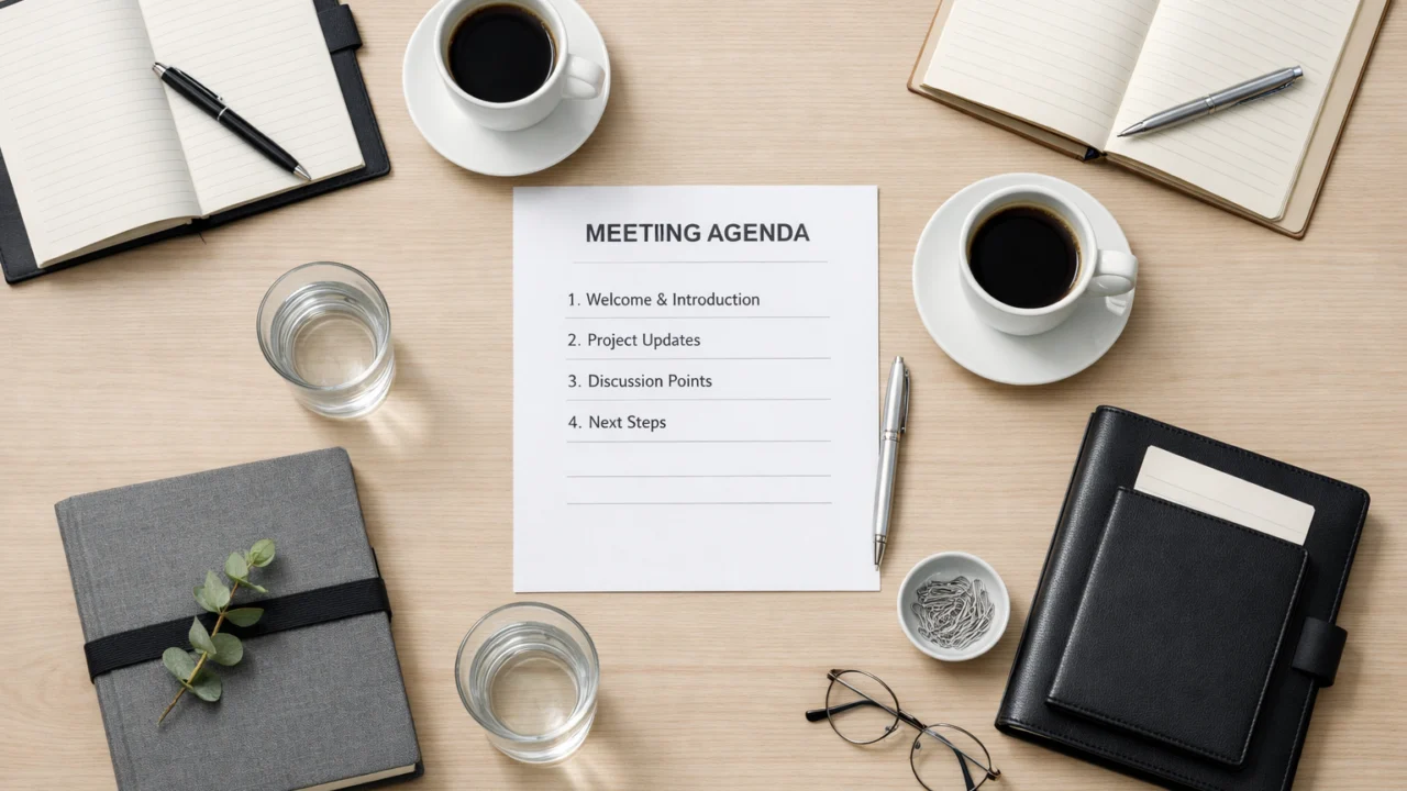 Dobro pripremljen sastanak s unaprijed organiziranim materijalima štedi vrijeme i povećava fokus