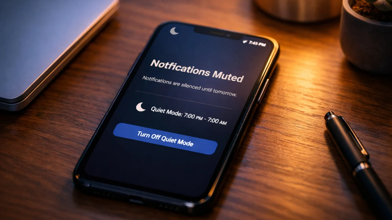 Isključene poslovne notifikacije navečer kao primjer postavljanja vremenskih granica