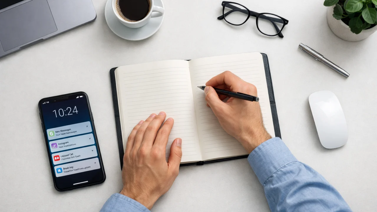 Isključivanje notifikacija simbolizira svjesno upravljanje vremenom i prioritetima