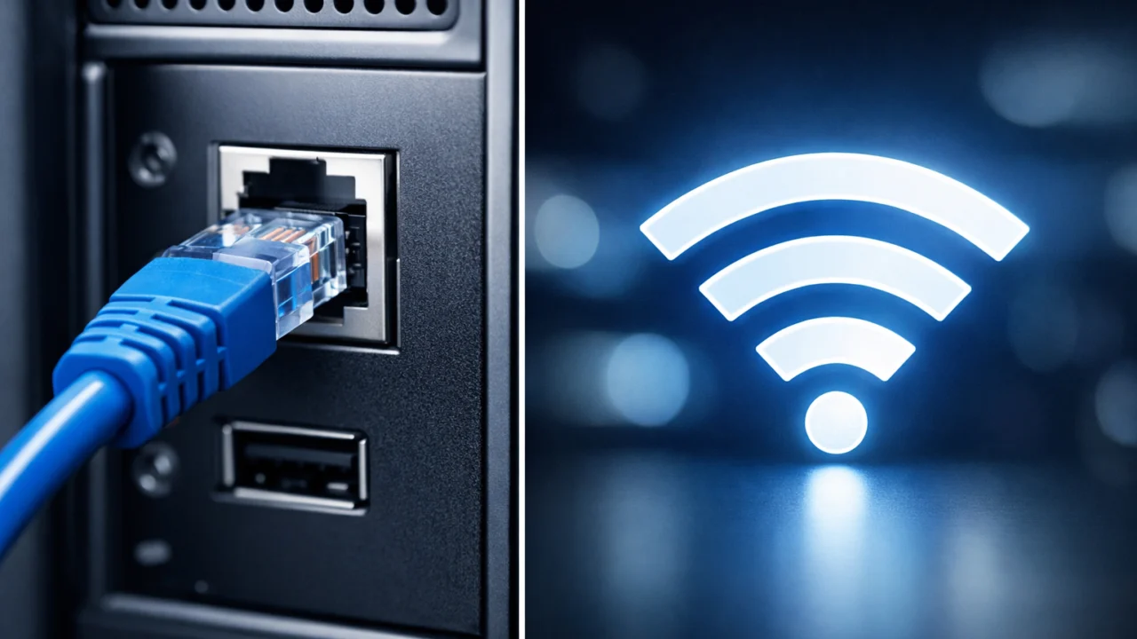 Usporedba žične LAN veze i bežične Wi-Fi veze za stabilniji i brži internet