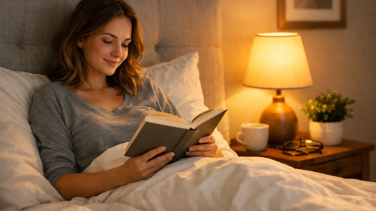 Čitanje knjige prije spavanja umjesto korištenja telefona za lakše uspavljivanje