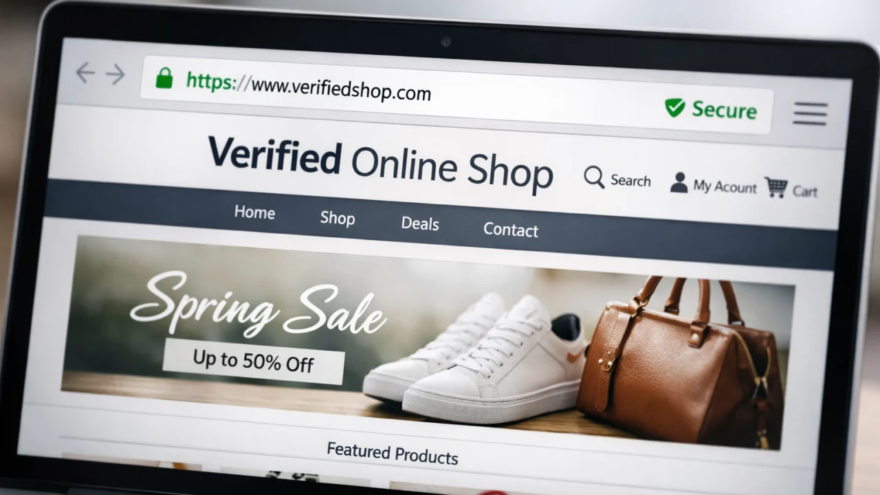 Provjera sigurnosti web trgovine kroz HTTPS vezu i lokot u adresnoj traci preglednika