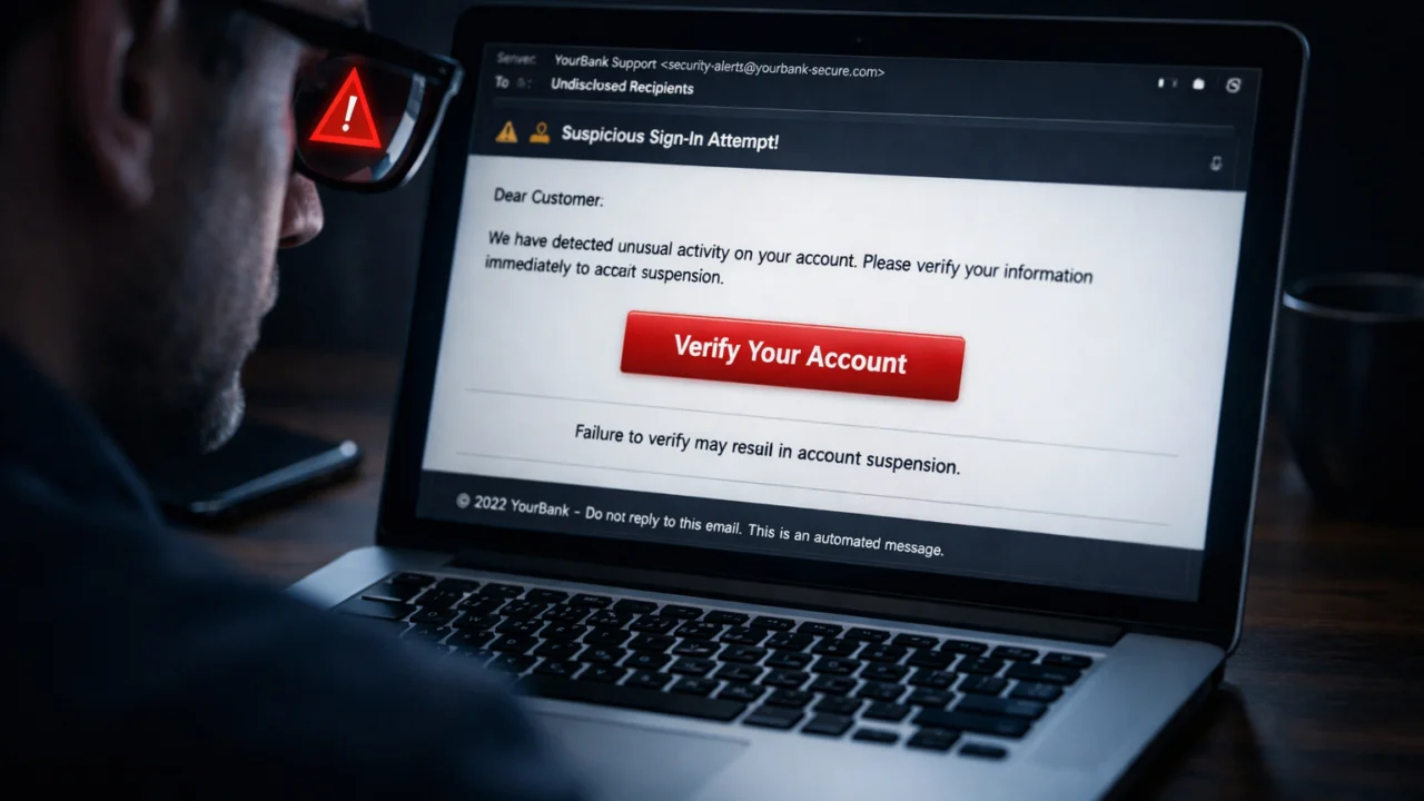 Primjer phishing poruke koja pokušava prevariti korisnika tijekom online kupnje