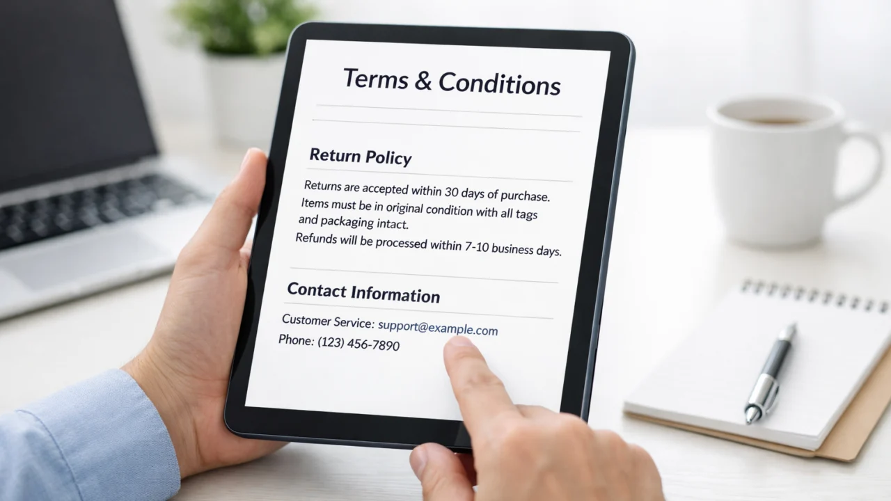 Pregled potrošačkih prava, uvjeta kupnje i pravila povrata prije online narudžbe