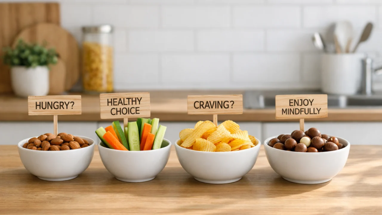 Organizirane grickalice u kuhinji potiču svjesno jedenje i kontrolu impulzivnog unosa hrane