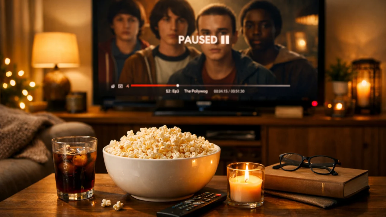 Grickanje uz omiljenu seriju kao dio večernjeg rituala, bez osjećaja fizičke gladi